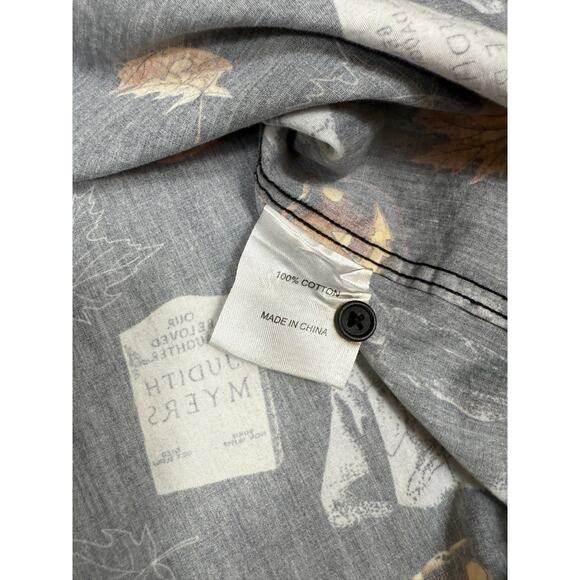 Middle of Beyond Mens Size 2XL Halloween Michael Myers Button Up Shirt - Picture 7 of 8